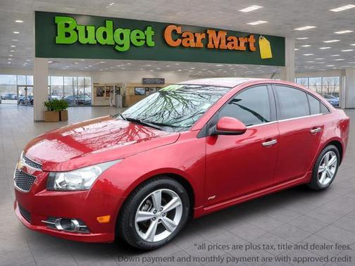 Red 2014 Chevrolet Cruze 2LT