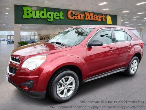 Red 2010 Chevrolet Equinox LS