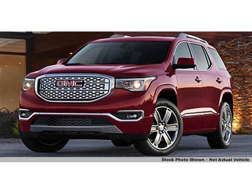 Red 2017 GMC Acadia Denali