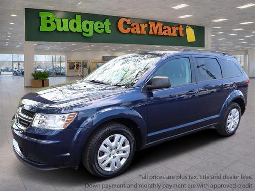 Blue 2018 Dodge Journey SE