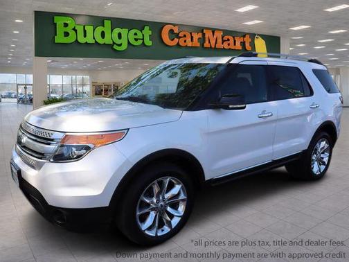 White 2015 Ford Explorer XLT