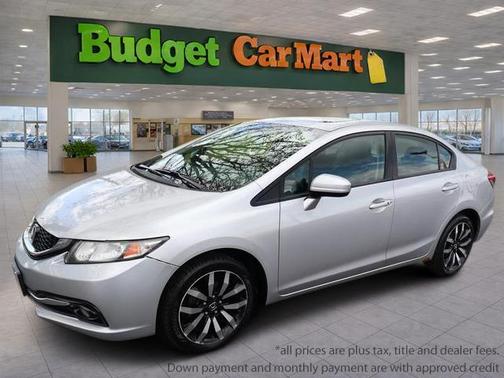 Silver 2014 Honda Civic EX-L