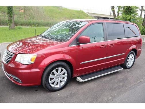 Red 2013 Chrysler Town & Country Touring
