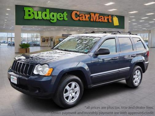 Blue 2009 Jeep Grand Cherokee Laredo