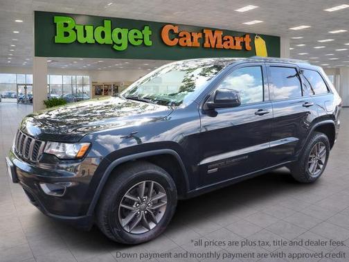 Black 2016 Jeep Grand Cherokee Laredo