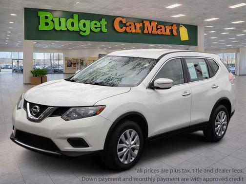 Moonlight White 2014 Nissan Rogue S
