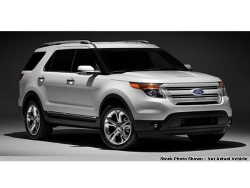 Red 2014 Ford Explorer Limited