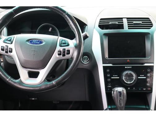 Red 2014 Ford Explorer Limited
