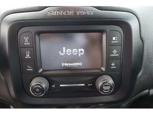 Silver 2017 Jeep Renegade Sport