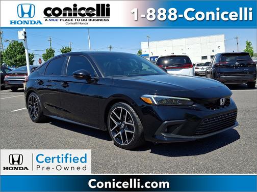 Crystal Black Pearl 2022 Honda Civic