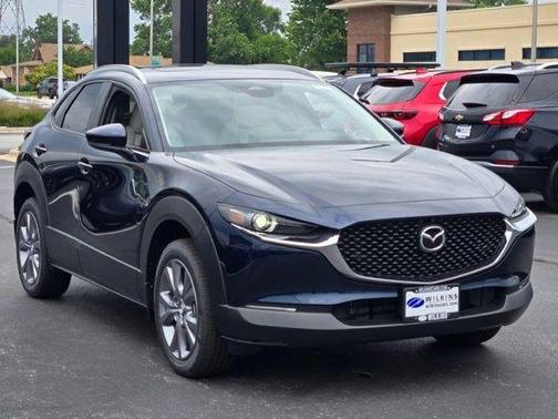 Deep Crystal Blue Mica 2026 Mazda CX-30 2.5 S Premium Package