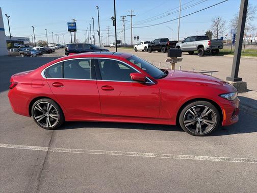 Melbourne Red Metallic 2024 BMW 330 330i xDrive