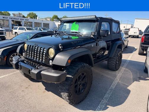 Black Clearcoat 2016 Jeep Wrangler Willys Wheeler
