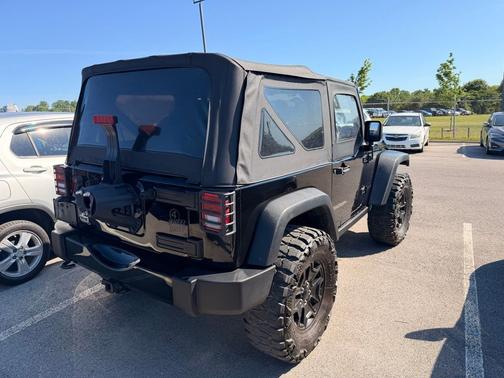 Black Clearcoat 2016 Jeep Wrangler Willys Wheeler