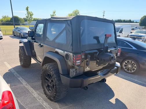 Black Clearcoat 2016 Jeep Wrangler Willys Wheeler