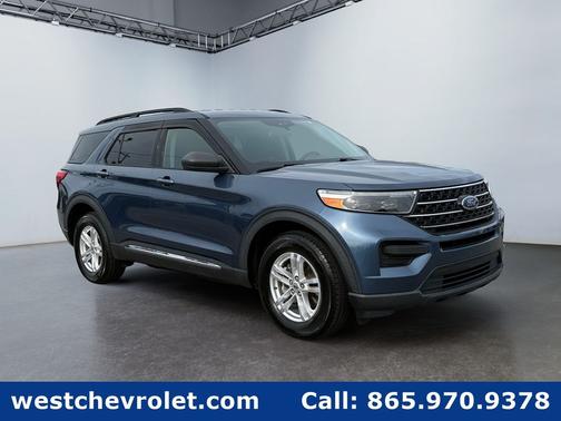 Blue Metallic 2020 Ford Explorer Base