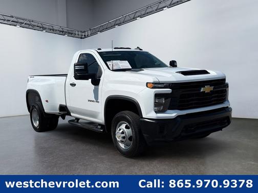 Summit White 2025 Chevrolet Silverado 3500 Work Truck