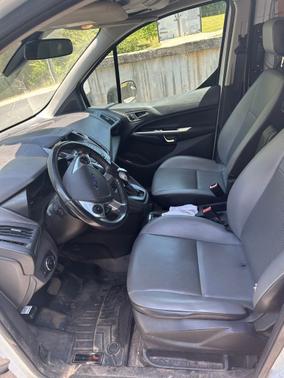 Frozen White 2017 Ford Transit Connect XL
