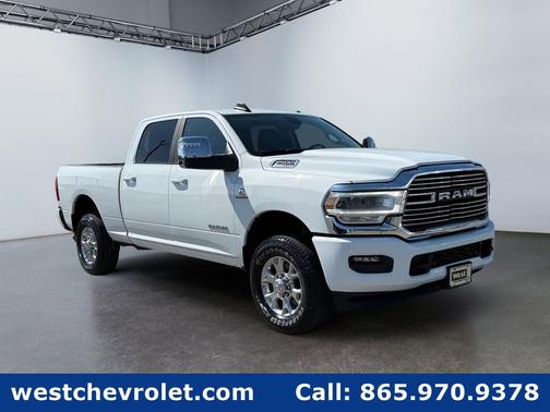 Bright White Clearcoat 2024 RAM 2500 Laramie