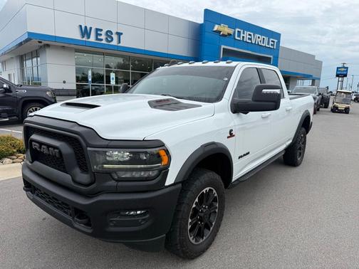 Bright White Clearcoat 2024 RAM 2500 Rebel