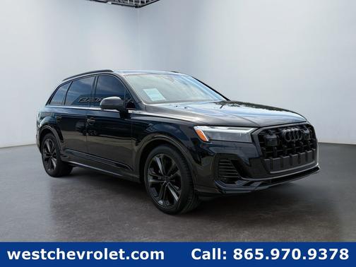 Mythos Black Metallic 2026 Audi Q7 55 Prestige