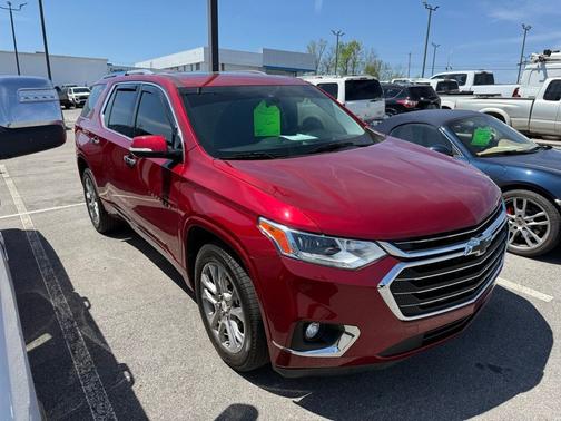 Red Tintcoat 2018 Chevrolet Traverse Premier