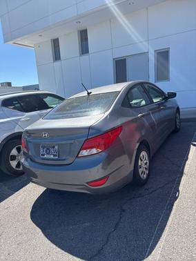 Gray Metallic 2017 Hyundai Accent SE