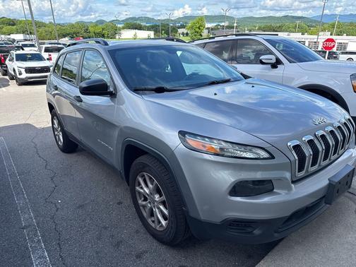 Billet Silver Metallic Clearcoat 2016 Jeep Cherokee Sport
