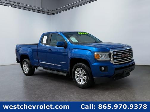 Marine Blue Metallic 2019 GMC Canyon SLE1