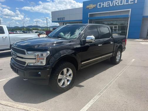 Black Metallic 2020 Ford F-150 Platinum