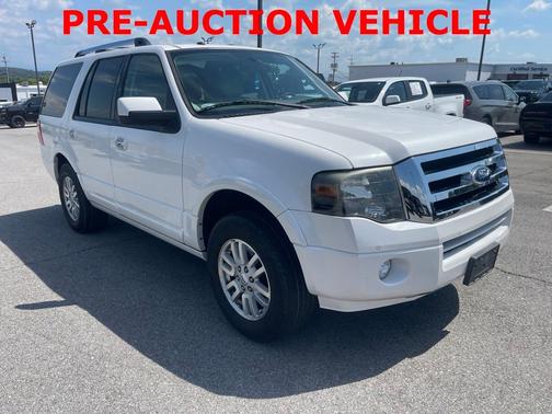 White Platinum Clearcoat Metallic 2012 Ford Expedition Limited