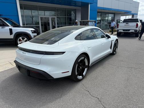 White 2025 Porsche Taycan Base