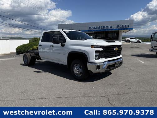 Summit White 2026 Chevrolet Silverado 3500 Work Truck