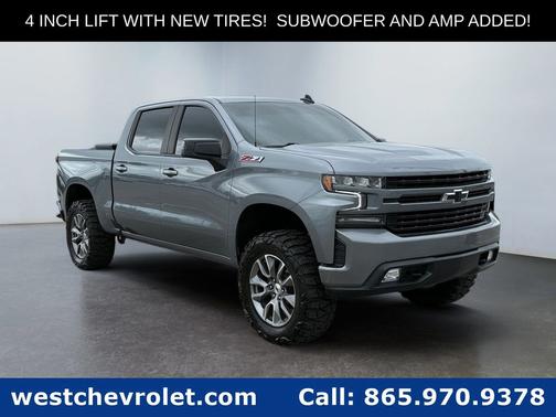 Satin Steel Metallic 2021 Chevrolet Silverado 1500 RST