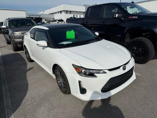 Super White 2014 Scion tC Monogram