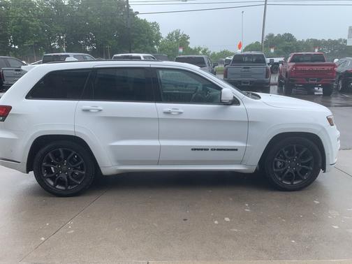Bright White Clearcoat 2021 Jeep Grand Cherokee High Altitude