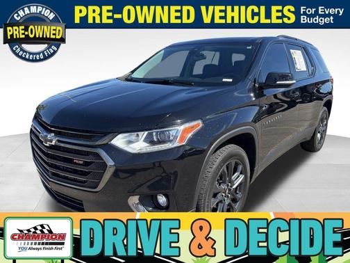 Mosaic Black Metallic 2020 Chevrolet Traverse RS