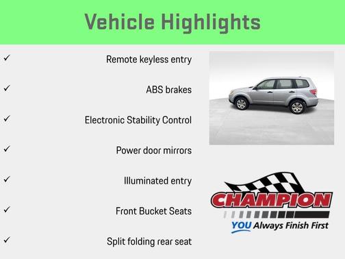 2013 Subaru Forester 2.5X