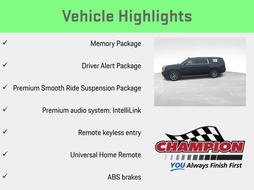 2015 GMC Yukon XL 1500 SLT