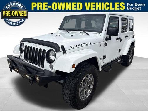 Bright White Clearcoat 2016 Jeep Wrangler Unlimited Rubicon