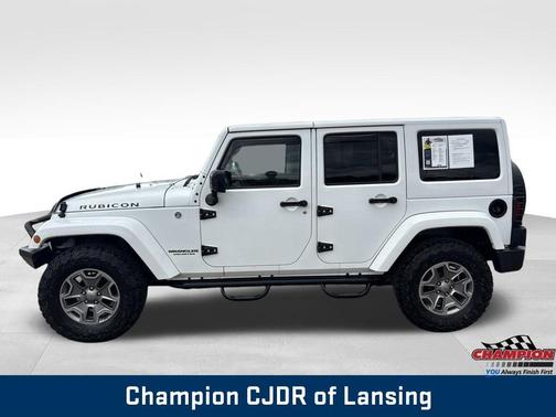 Bright White Clearcoat 2016 Jeep Wrangler Unlimited Rubicon