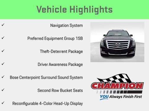 2015 Cadillac Escalade Luxury