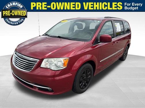 Deep Cherry Red Crystal 2012 Chrysler Town & Country Touring