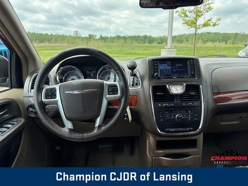 Deep Cherry Red Crystal 2012 Chrysler Town & Country Touring