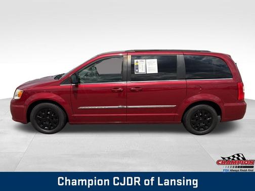Deep Cherry Red Crystal 2012 Chrysler Town & Country Touring