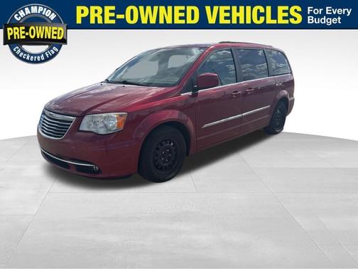 Deep Cherry Red Crystal 2012 Chrysler Town & Country Touring