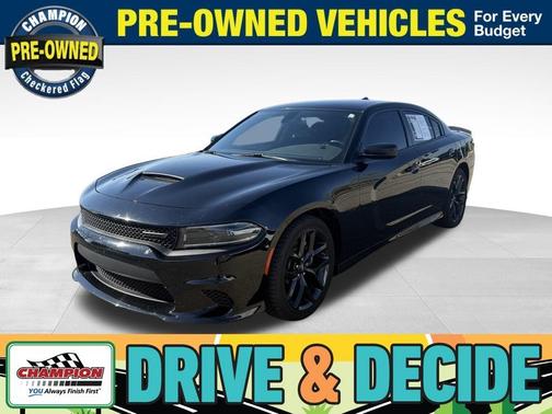 Pitch Black Clearcoat 2023 Dodge Charger R/T