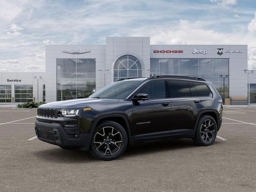 Black 2026 Jeep Cherokee Overland