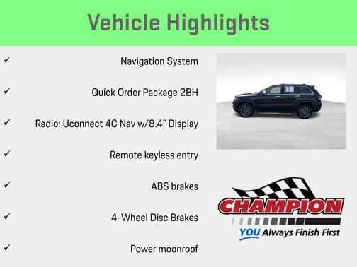 Diamond Black 2022 Jeep Grand Cherokee WK Limited