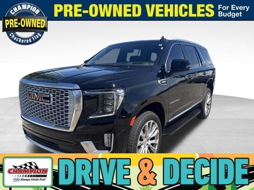 Onyx Black 2023 GMC Yukon Denali